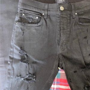 AMIRI designer jeans - women’s black skinny jeans